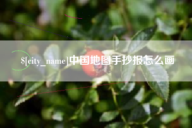 庆阳中国地图手抄报怎么画