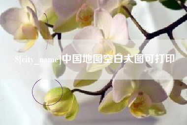 庆阳中国地图空白大图可打印