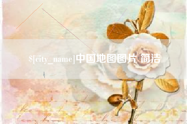 庆阳中国地图图片 简洁