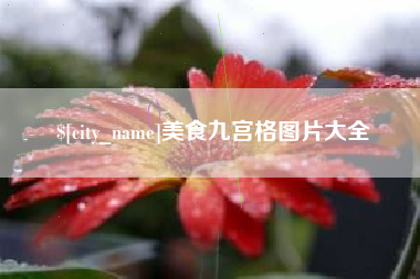 庆阳美食九宫格图片大全