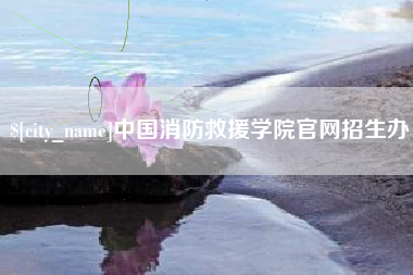 庆阳中国消防救援学院官网招生办