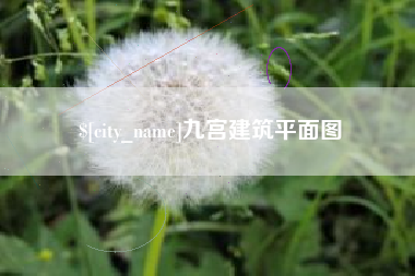 庆阳九宫建筑平面图
