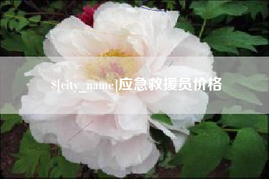 庆阳应急救援员价格
