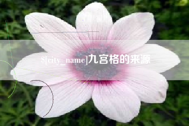 庆阳九宫格的来源