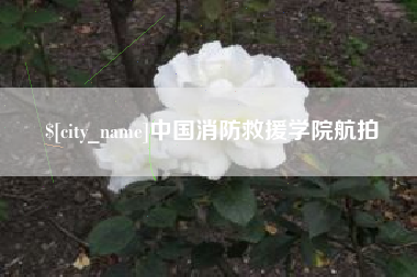 庆阳中国消防救援学院航拍