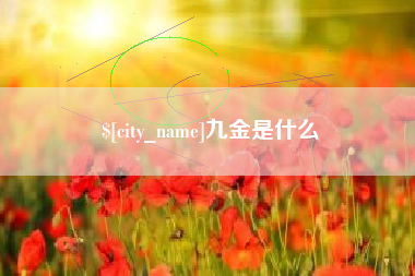 庆阳九金是什么