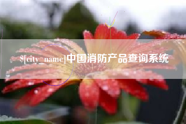 庆阳中国消防产品查询系统