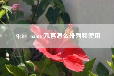 庆阳九宫怎么排列和使用